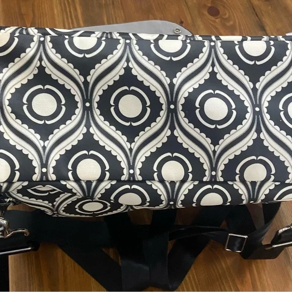 Petunia Pickle Bottom Black and Cream Crossbody Bag - Picture 14 of 14